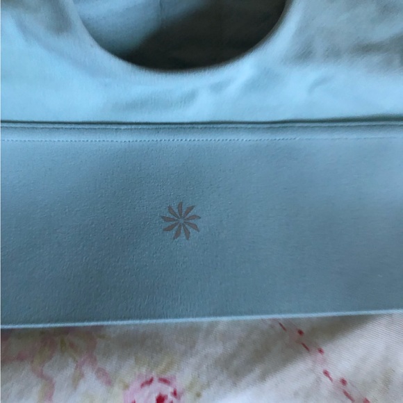 Athleta Warrior Longline Mint Green Sports Bra, Size 3X NWT - Picture 9 of 12